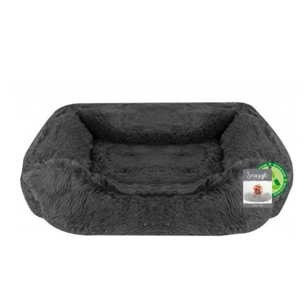 Pet Bed Snuggle Donkergrijs - 58 cm x 48 cm x 20 cm