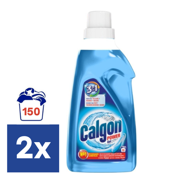 Calgon Ontkalking Gel Voor Wasmachines - 6 x 750 ml (90 wasbeurten)