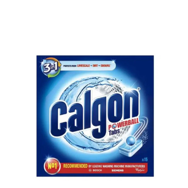 Calgon 3in1 Powerball Wasmachinereiniger - 15 tabs