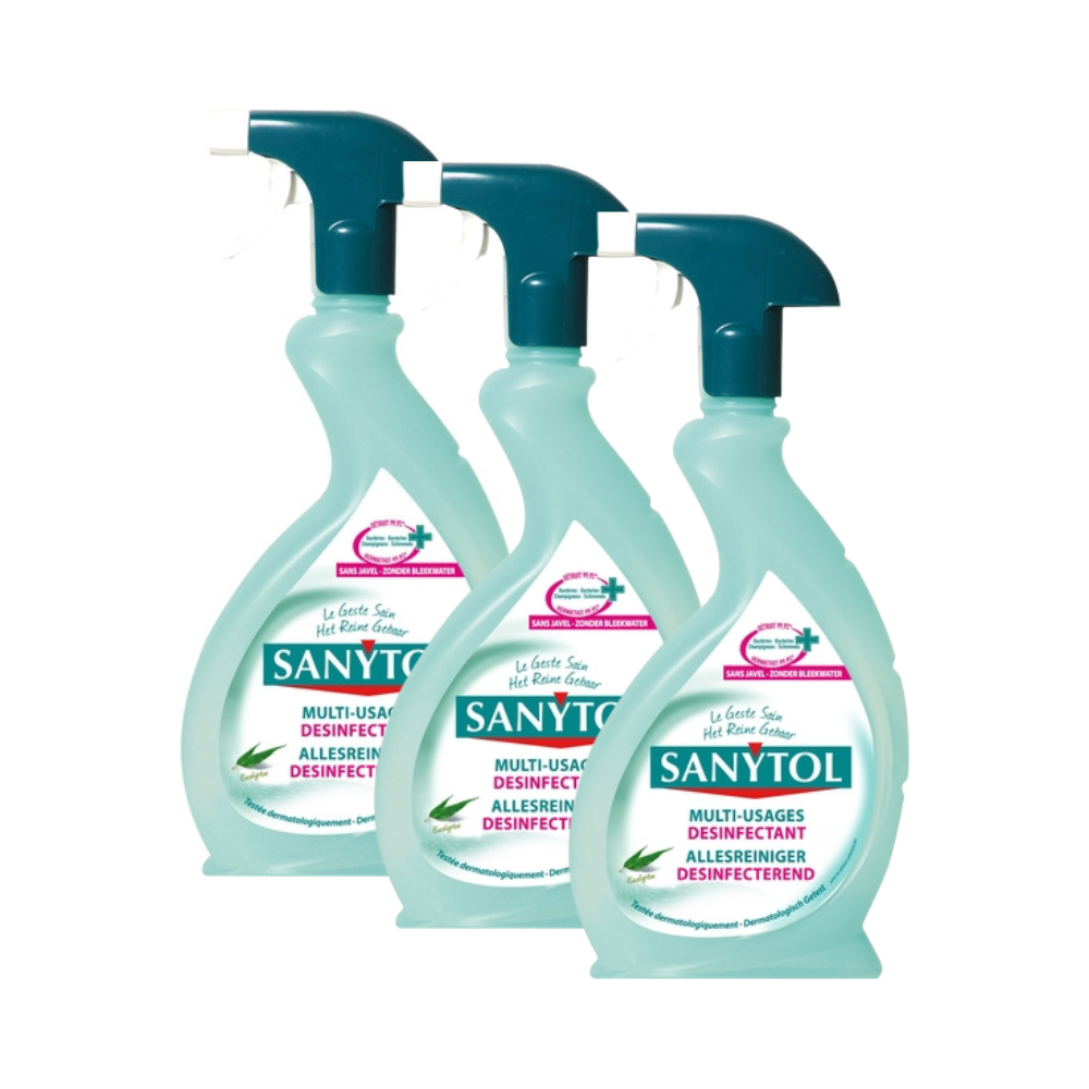 Sanytol Desinfecterend Allesreiniger Spray - 500 ml - 2 + 1 gratis
