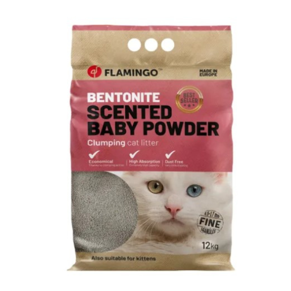 Kattenbakvulling Betonite Babypoeder - 12 kg
