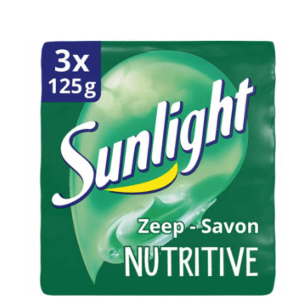 Sunlight Nutritive Care Zeep -  3 x 125 g