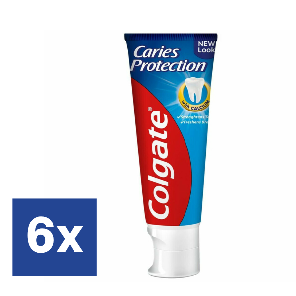 Colgate Caries Protection Tandpasta - 6 x 75 ml