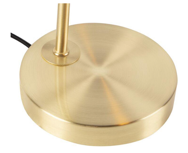 Tafellamp Goud  Metaal - Tafel verlichting - Leeslamp - Design - Met schakelaar en snoer - H45cm - E27