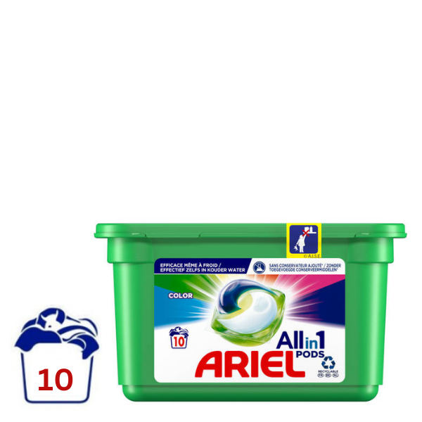 Ariel Color All In One Pods - 10 stuks 