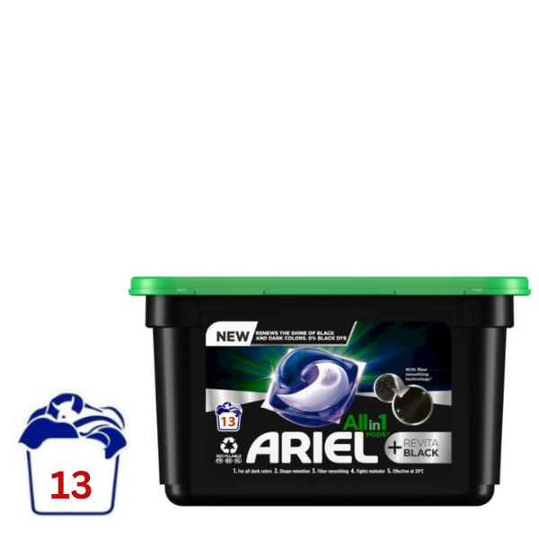 Ariel Black All in One Pods - 13 pods