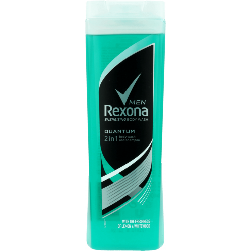 Rexona Men Quantum Shampoo & Douchegel - 400 ml