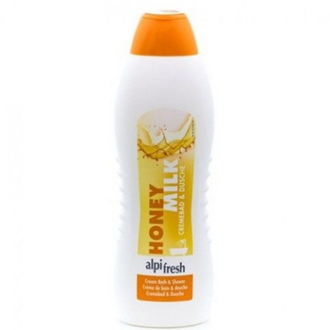 AlpiFresh Honing Bad & Douchecrème - 1000 ml