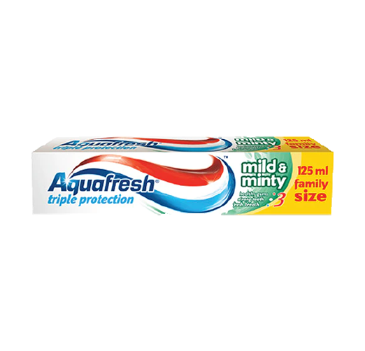 Aquafresh Mild & Minty Tandpasta - 125 ml
