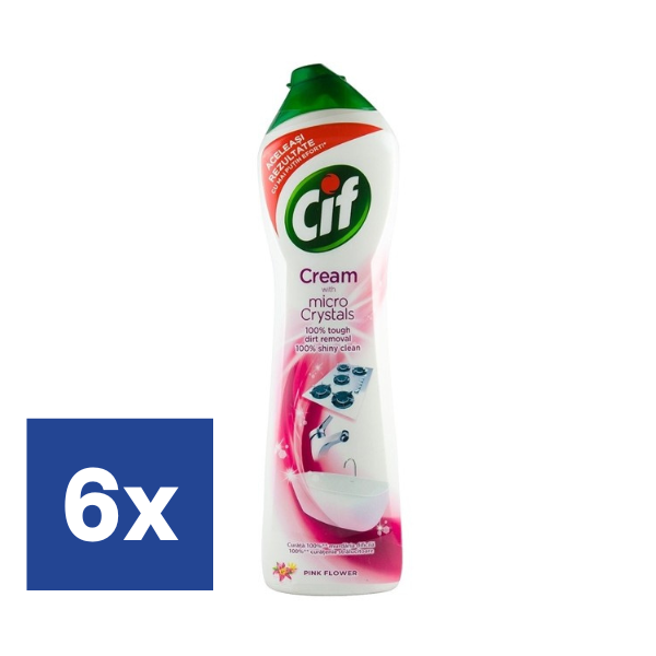 Cif Pink Cleaner - 6 x 250 ml 