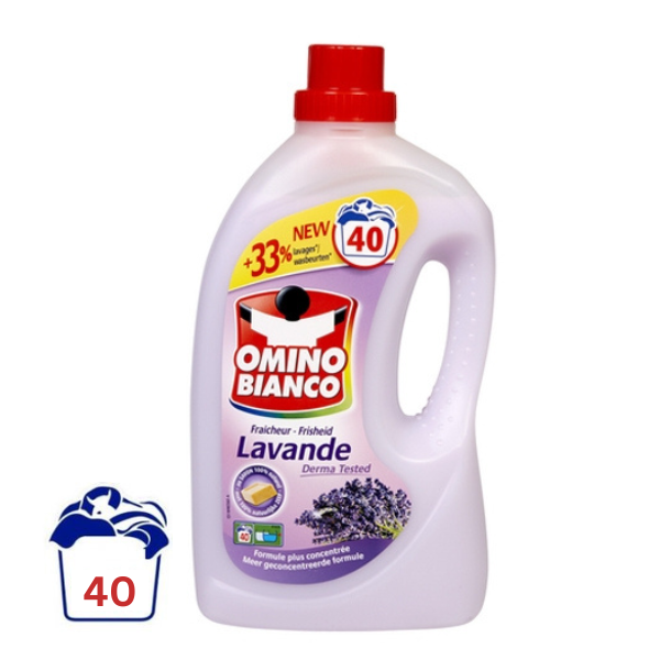 Omino Bianco Lavendel Vloeibaar Wasmiddel - 2 l (40 wasbeurten)