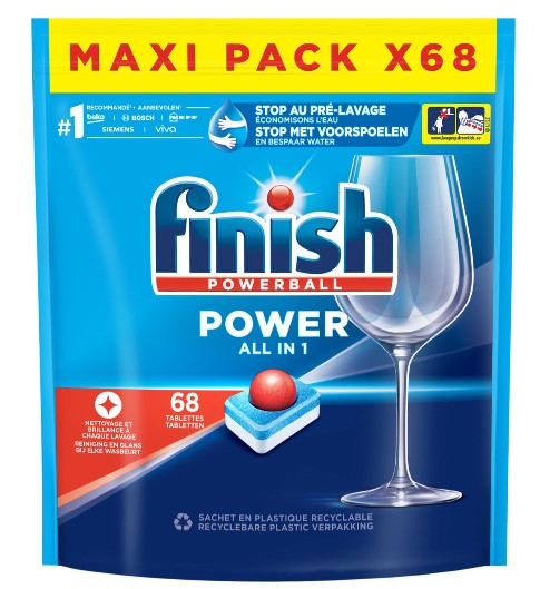 Finish Powerball Regular All in One - 68 tabs