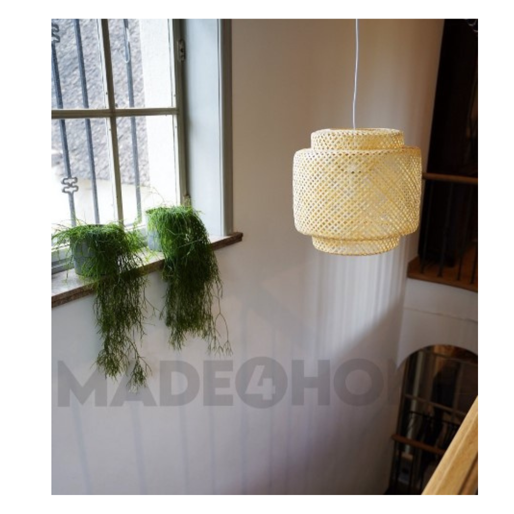 Hanglamp Gevlochten Bamboe - Bohemian Style - Ø40 cm
