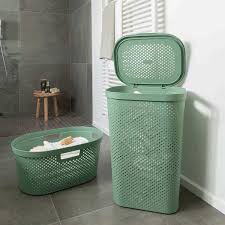 Curver Wasmand Infinity Recycled Dots  Groen - 60 L
