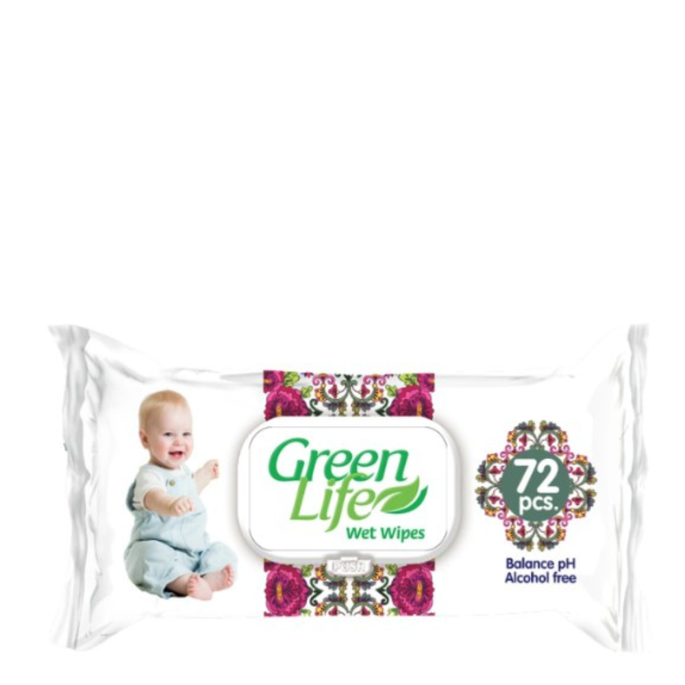 Babydoekjes Green Life - 72 doekjes